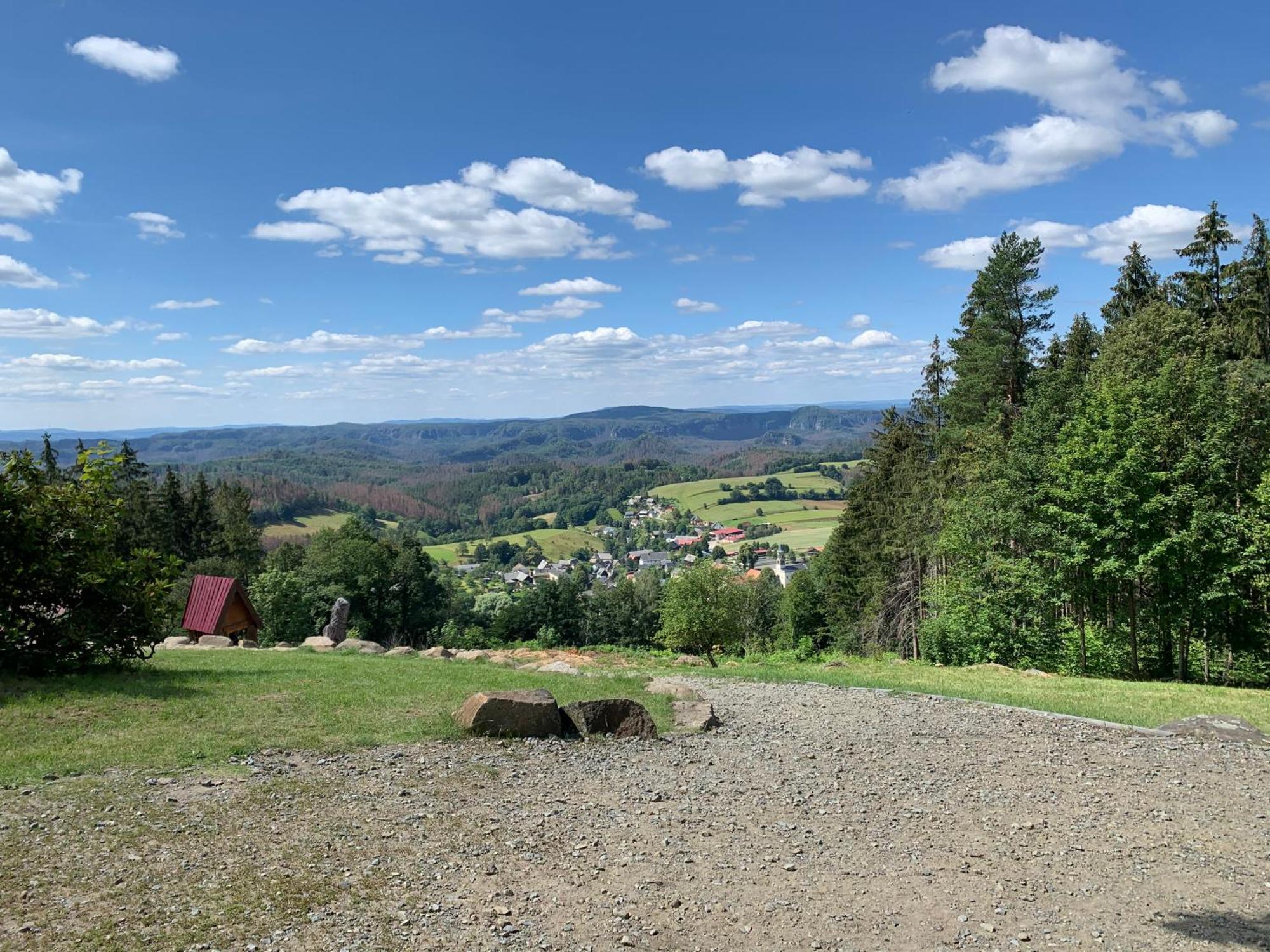Gasthof Zur Hoffnung Hinterhermsdorf Buitenkant foto