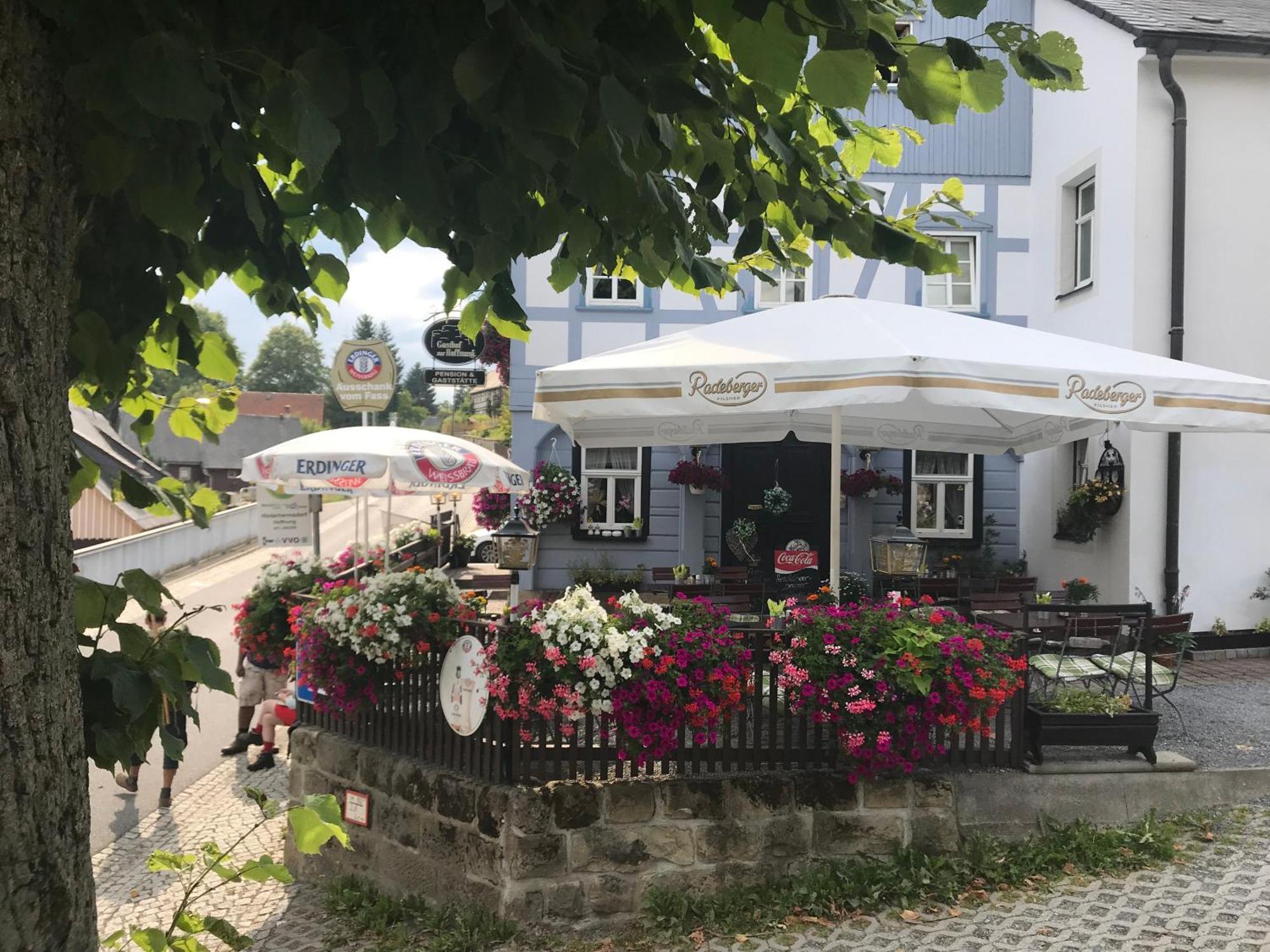 Gasthof Zur Hoffnung Hinterhermsdorf Buitenkant foto