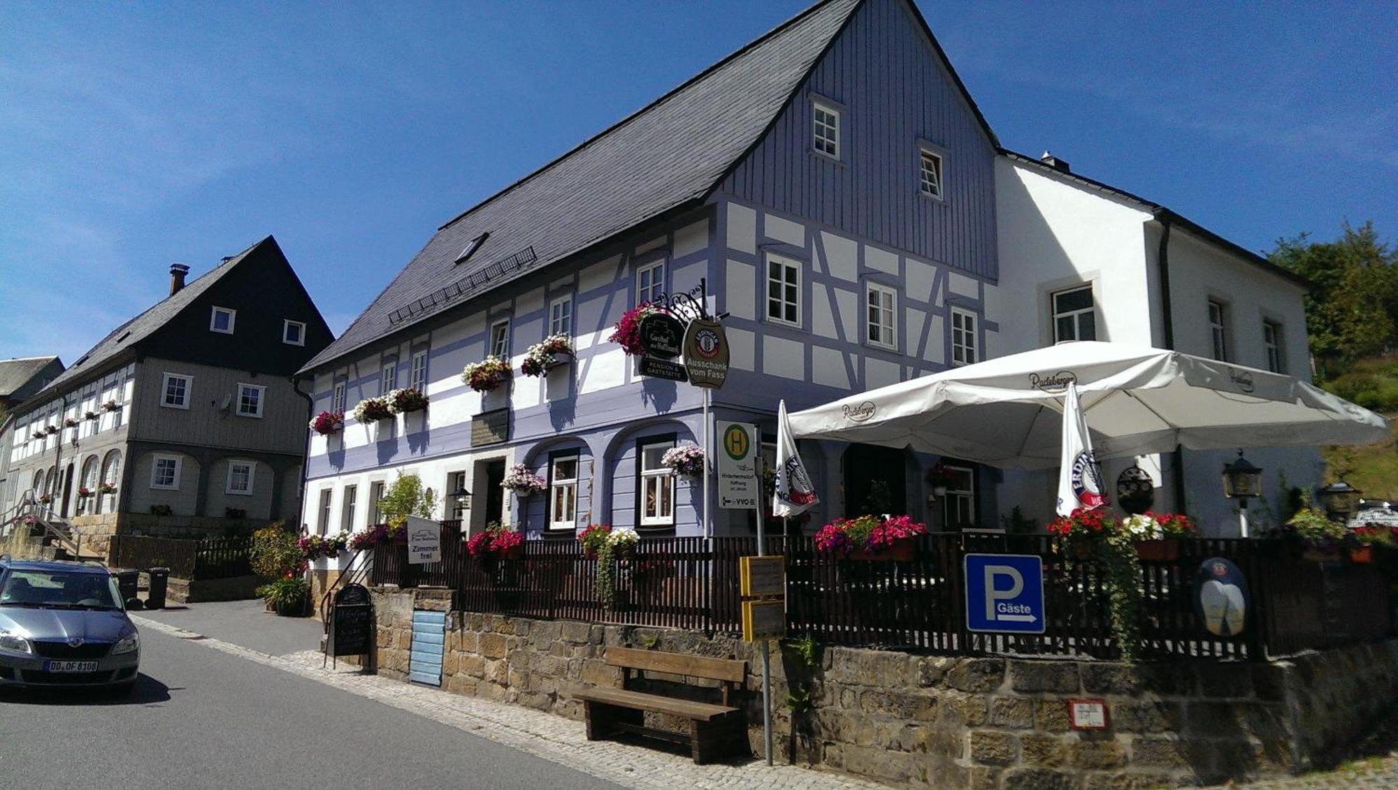 Gasthof Zur Hoffnung Hinterhermsdorf Buitenkant foto