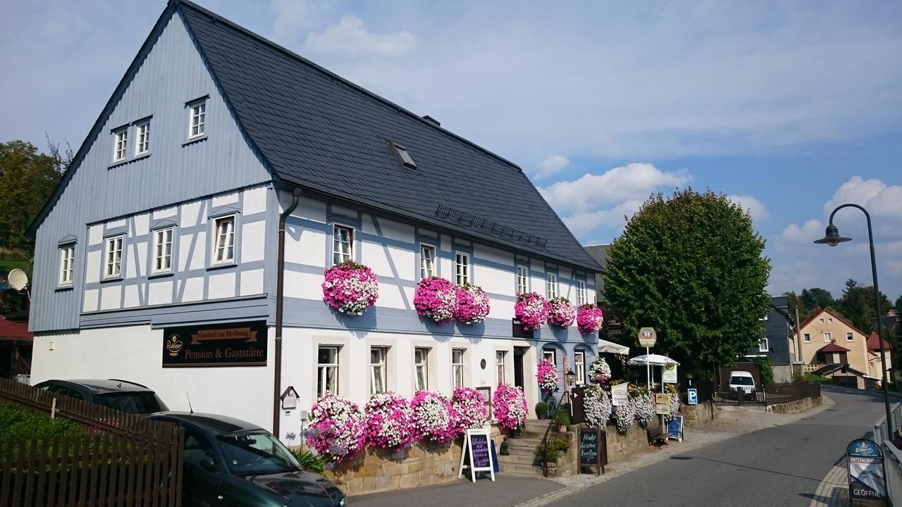 Gasthof Zur Hoffnung Hinterhermsdorf Buitenkant foto