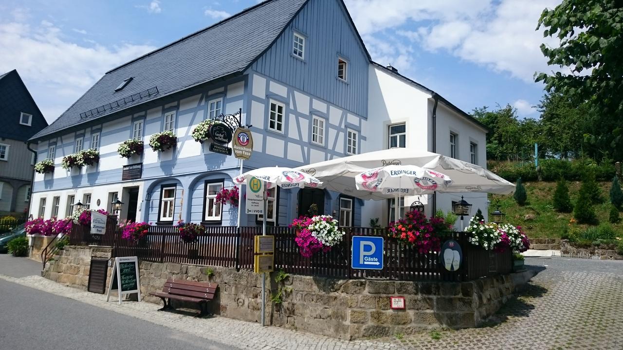 Gasthof Zur Hoffnung Hinterhermsdorf Buitenkant foto