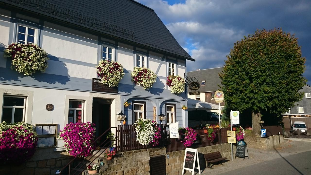 Gasthof Zur Hoffnung Hinterhermsdorf Buitenkant foto