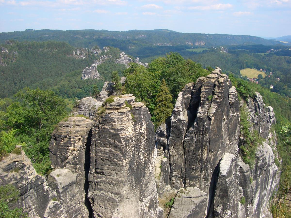 Gasthof Zur Hoffnung Hinterhermsdorf Buitenkant foto