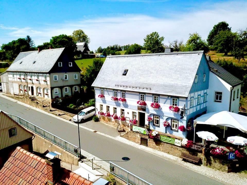 Gasthof Zur Hoffnung Hinterhermsdorf Buitenkant foto