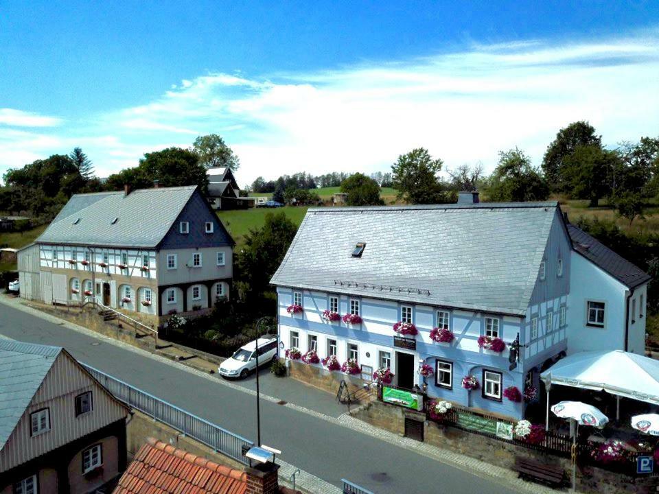 Gasthof Zur Hoffnung Hinterhermsdorf Buitenkant foto